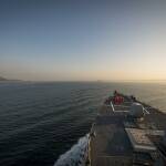 "Доналд Кук" преминава през Дарданелите, 19 февруари, 2019 г. Снимка: U.S. 6th Fleet