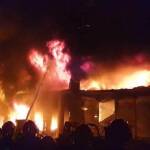 Пожар "Чакбазар", Дака. Снимка: twitter MdRajan