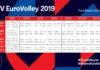 График Евроволей. Снимка: БВФ