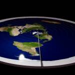 Плоска Земя. Снимка: wikimedia commons