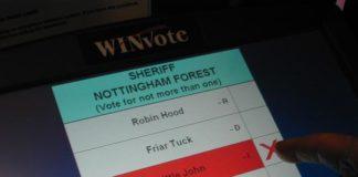 Машина за електронно гласуване