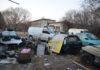 Нелегалното депо в с. Долни Раковец . Снимка: пресцентър МВР