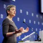 Европейският комисар за конкуренцията Маргрете Вестагер. Снимка: wikimedia commons