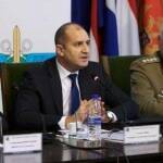 Пресконференция за анализ на подготовката, войсковия ред и дисциплината в Българската армия и структурите за 2018 г. Снимка: Президентство