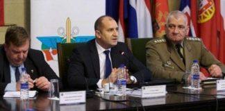 Пресконференция за анализ на подготовката, войсковия ред и дисциплината в Българската армия и структурите за 2018 г. Снимка: Президентство