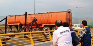 Блокаж на международния мост Тиендитас