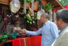 Заместник-председателят на ГЕРБ Цветан Цветанов на празника на горнооряховския суджук 2018 г. Снимка: пресцентър ГЕРБ