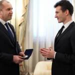 Президентът Румен Радев и Светлин Русев