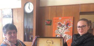 Портрети на Левски. Снимка: Ротаракт Бургас