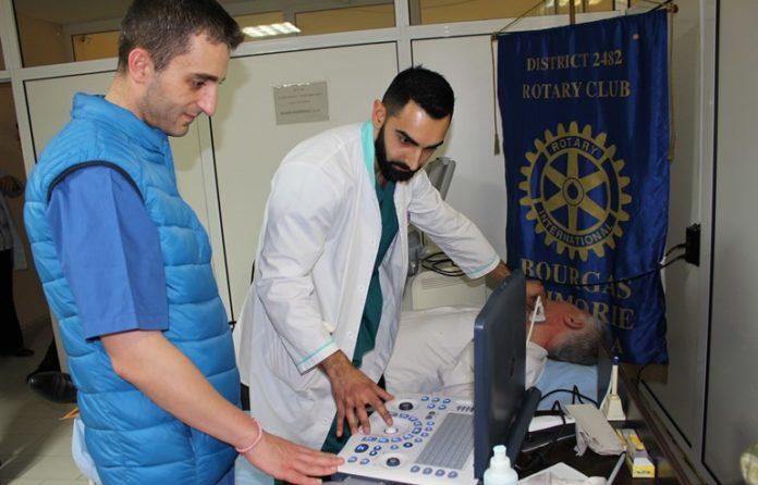 Д-р Шишков и д-р Стефанов. Снимка: УМБАЛ - Бургас