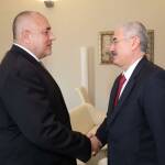 Срещата на Бойко Борисов и Мехмет Акарджа. Снимка: Министерски съвет