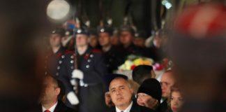 Премиерът Бойко Борисов по време на отбелязването на 3-и март, 2018 г. Снимка: пресцентър МС