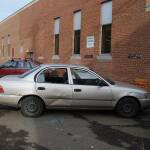 Счупена кола. Снимка: Общомедия