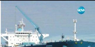 Танкер "БАДР". Скрийншот "Нова телевизия"