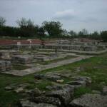 Дворецът на Омуртаг край Плиска. Снимата е архивна