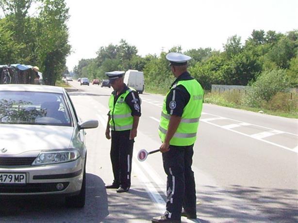 Пътна акция. Снимка: МВР