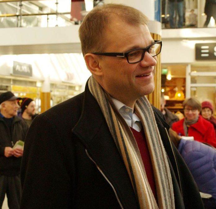 Финландският премиер Юха Сипила. Снимка: Общомедия