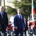 Дмитрий Медведев е на двудневно официално просещение в София. Снимка: пресцентър МС