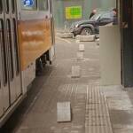 Предпазни съоръжения на софийската ул. "Граф Игнатиев"