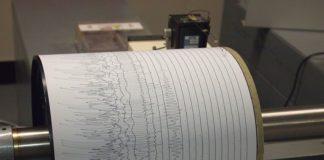 Сеизмограма, земетресение