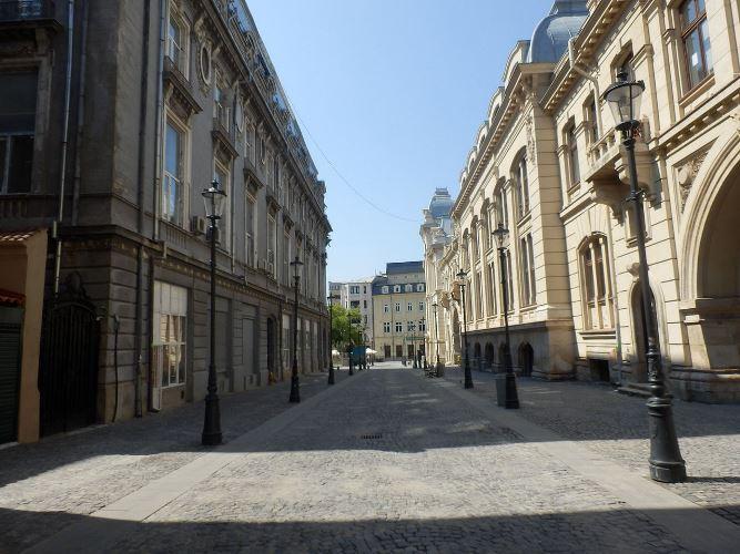 Букурещ, ''Пощенската улица''. Снимка: Общомедия