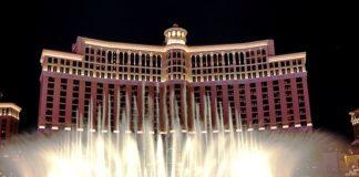 Легендарните фонтани пред ''Беладжио''. Снимка: Общомедия