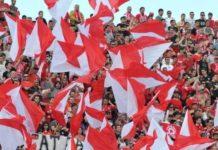 Феновете на ЦСКА са доволни. Снимка: Общомедия