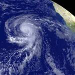 ''Идаи'', гледан от Космоса. Снимка: Общомедия