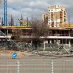 Кран падна в София