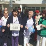 Протест на медицинските сестри в Бургас