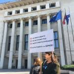 Медицински специалисти по здравни грижи протестират