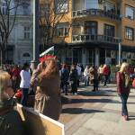 Медицински специалисти по здравни грижи протестират