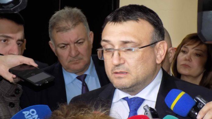 Министърът на вътрешните работи Младен Маринов. Снимка: пресцентър МВР
