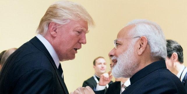 Доналд Тръмп и Нарендра Моди на срещата на Г20 през 2018 г. Снимка: wikimedia commons