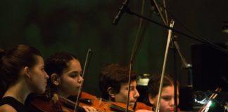 Камерният оркестър е част от спектакъла. Снимка: НУМСИ "Проф. Панчо Владигеров"