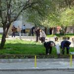 Пролетно почистване. Снимка: Община Бургас