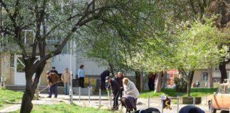 Пролетно почистване. Снимка: Община Бургас