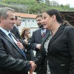 Кмет на Созопол Панайот Рейзи и ексминистърът на регионалното развитие и благоустройството Лиляна Павлова