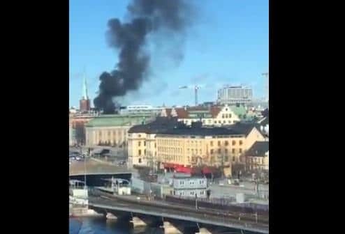 Експлозия в Стокхолм