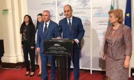 Цветан Цветанов и Веселин Марешки