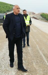 Бойко Борисов. Ремонт. АМ ''Хемус''. Снимка: МС