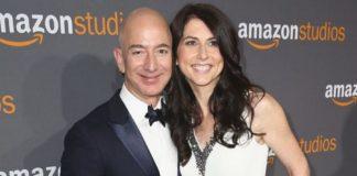 Джеф Безос и бившата му съпруга. Снимка: Фейсбук