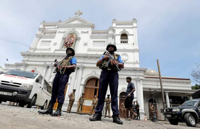Снимка: атентат Шри Ланка