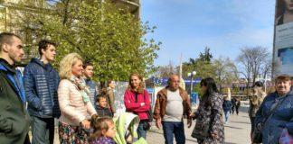 Информационна акция. Снимка: Искра.бг