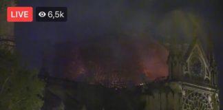 Нотр Дам, пожар