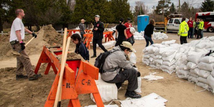 Наводнения в Канада. Снимка: Фейсбук страница на град Отава