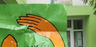 Плакат, свален от детска градина в Бургас