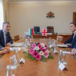 Екатерина Захариева и Давид Залкалиани