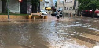 Дъжд в Ямбол