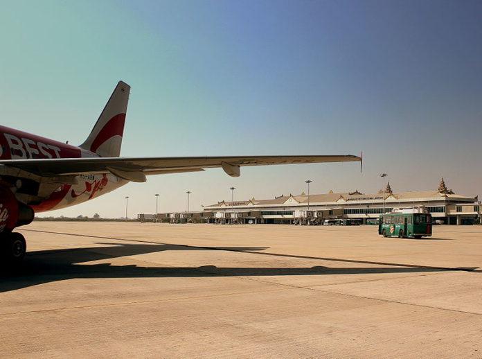 Снимка: Mеждународно летище Мандалай